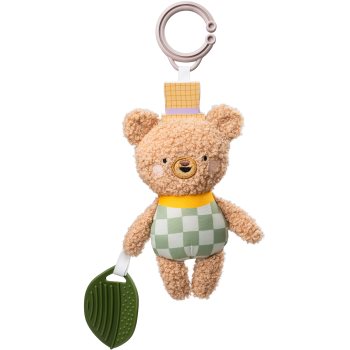 Taf Toys Activity Toy Brendon the Bear jucărie suspendabilă contrastantă pentru dentiție